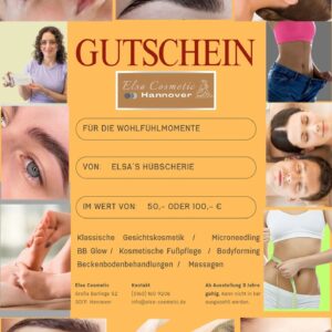„Beauty und Wellness Gutschein für Kosmetikstudio in Hannover“