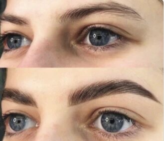 „Natürliches Augenbrauenlifting ohne tägliches Styling in Hannover“